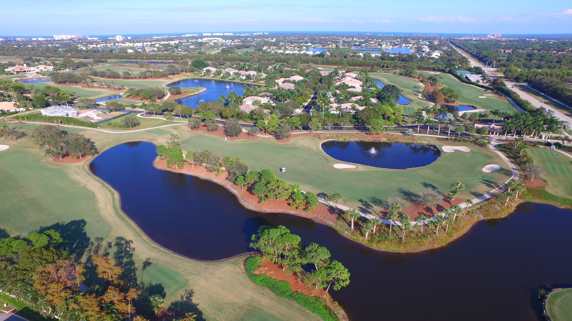 The Admirals Cove marina and waterfront homes along the Intracoastal
