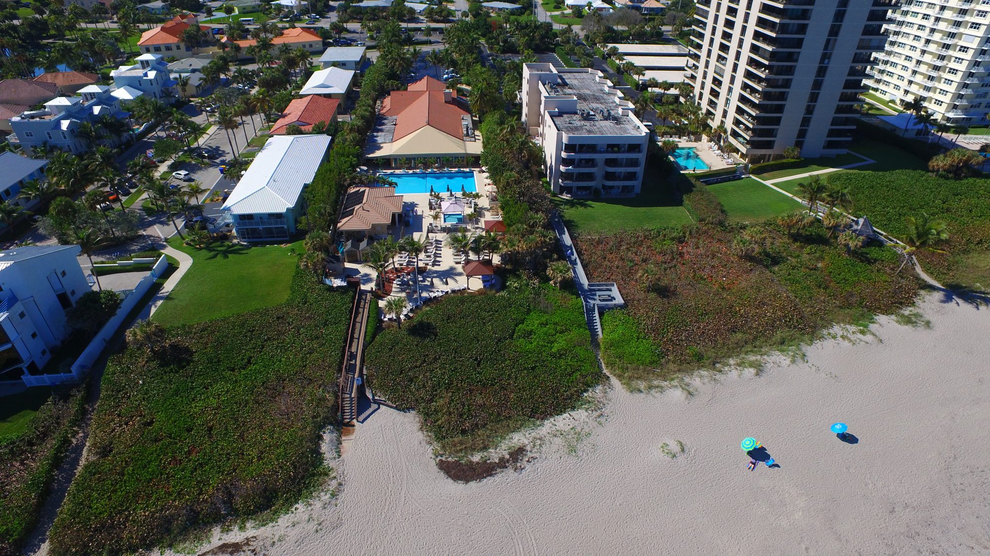 Aerial view of the Frenchman\