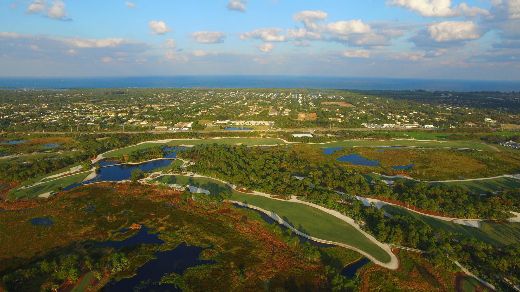 McArthur holes among lakes and native preserve